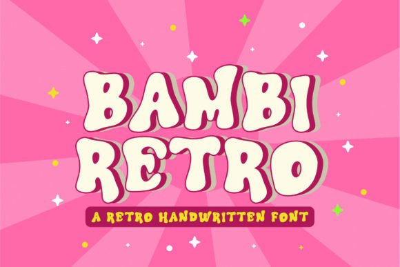 Bambi Retro: The Font That Elevates Your Brand