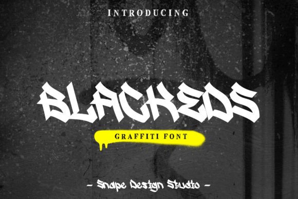 Blackeds: A Bold Display Font for Editorial Design