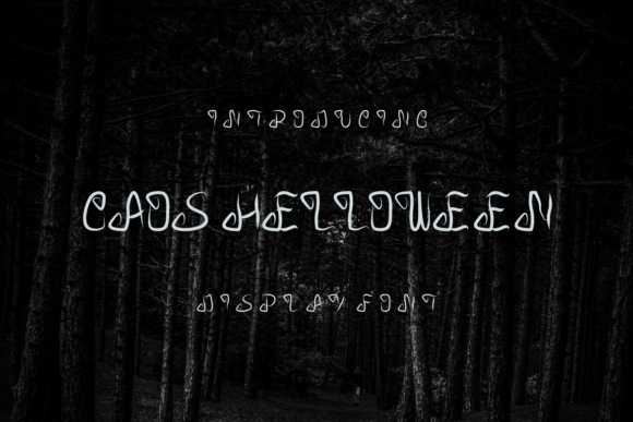 Caos Helloween: A Bold Font for Branding That Stands Out