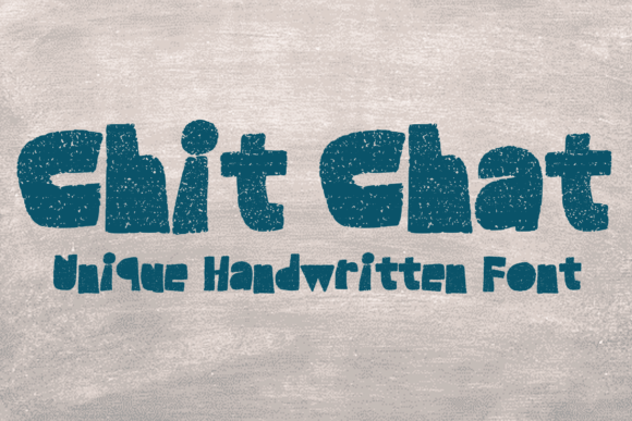 Chit Chat: A Font That Brings Personality to Your Brand