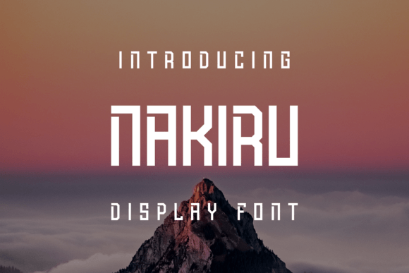 Font Choice That Stands Out: Nakiru for Web Design