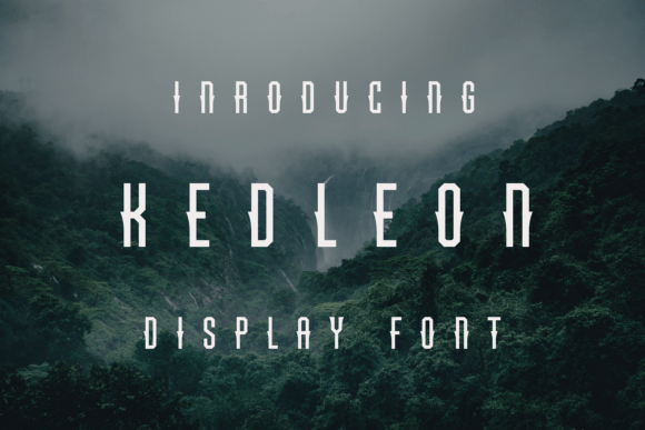 Kedleon: A Display Font That Elevates Every Craft Project