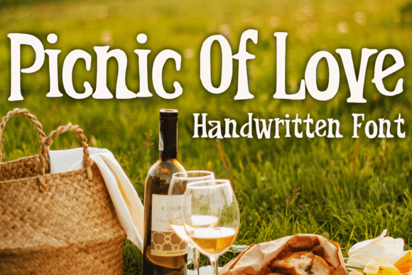 Picnic of Love: A Handwritten Font for Digital Design