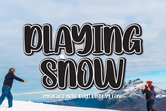 Playing Snow: A Handwritten Font for Creative Web Design