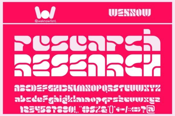 Research: A Display Font for Web Design and Branding
