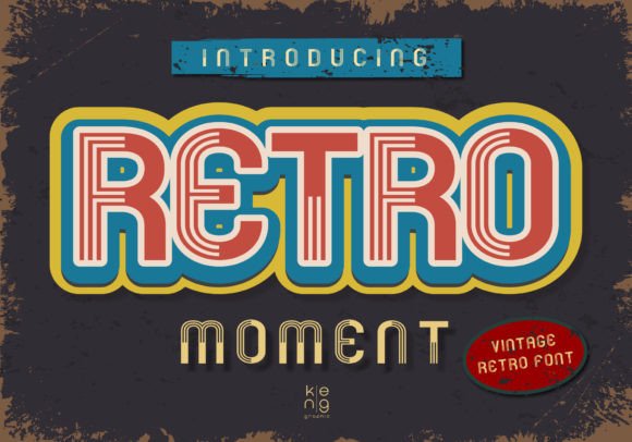 Retro Moment: A Font That Adds Character to Your Brand