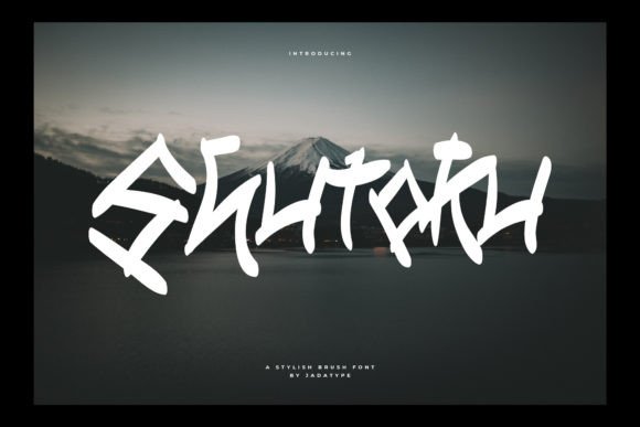 Shutoku: The Stylish Brush Font for Your Brand