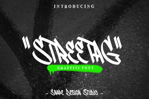 Streetag: The Font That Adds Street Art Soul to Your Crafts