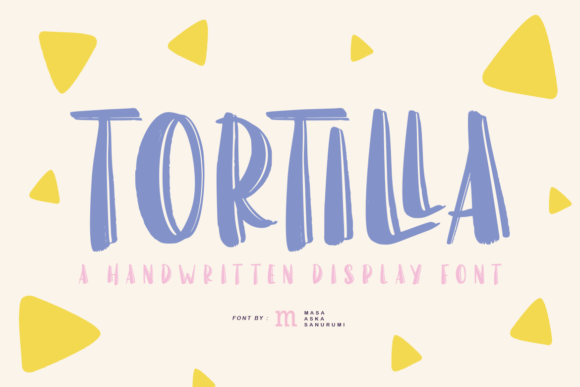 Tortilla: A Playful Display Font for Editorial Design