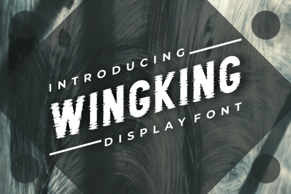 Wingking: A Font That Flies Into Your Design