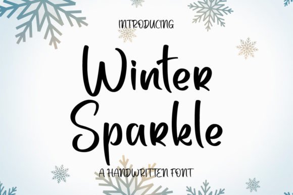 Winter Sparkle: A Font That Adds Magic to Campaigns