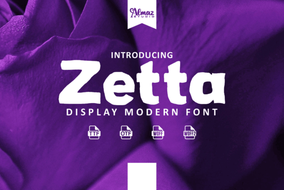 Zetta: A Playful Typeface for Bright Branding